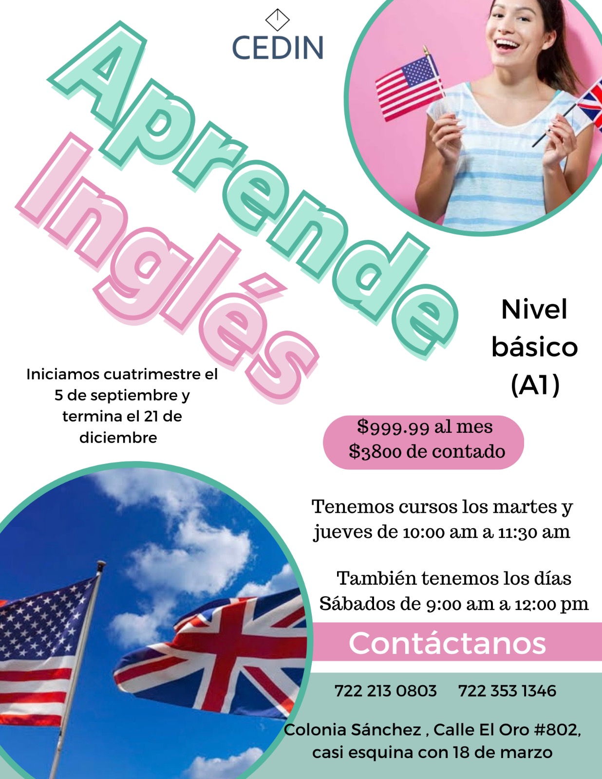 Escuela de Inglés en Toluca